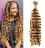 30/613#  Bulk Hair for Bobo Braiding - Deep wave