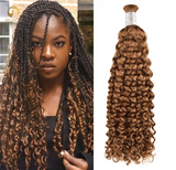 30# Bulk Hair for Bobo Braiding - Deep Curly