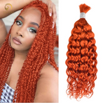 350# Bulk Hair for Bobo Braiding - Deep Curly