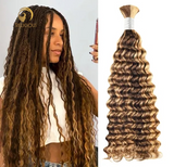 4/27# Bulk Hair for bobo braiding - Deep wave