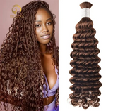 4# Bulk Hair for bobo braiding - Deep wave