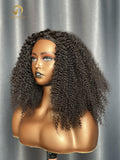 Flip-Over Half Wig - Kinky Curly