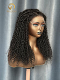 Top Virgin Hair 6*6 7*7 9*6 HD Closure Wig - Pixie Curly  #1B