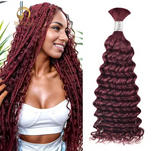 BUG# Bulk Hair for bobo braiding - Deep wave