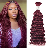 99J# Bulk Hair for bobo braiding - Deep wave