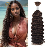 2# Bulk Hair for Bobo Braiding - Deep wave