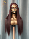 Burgundy Wig - Top Virgin Hair