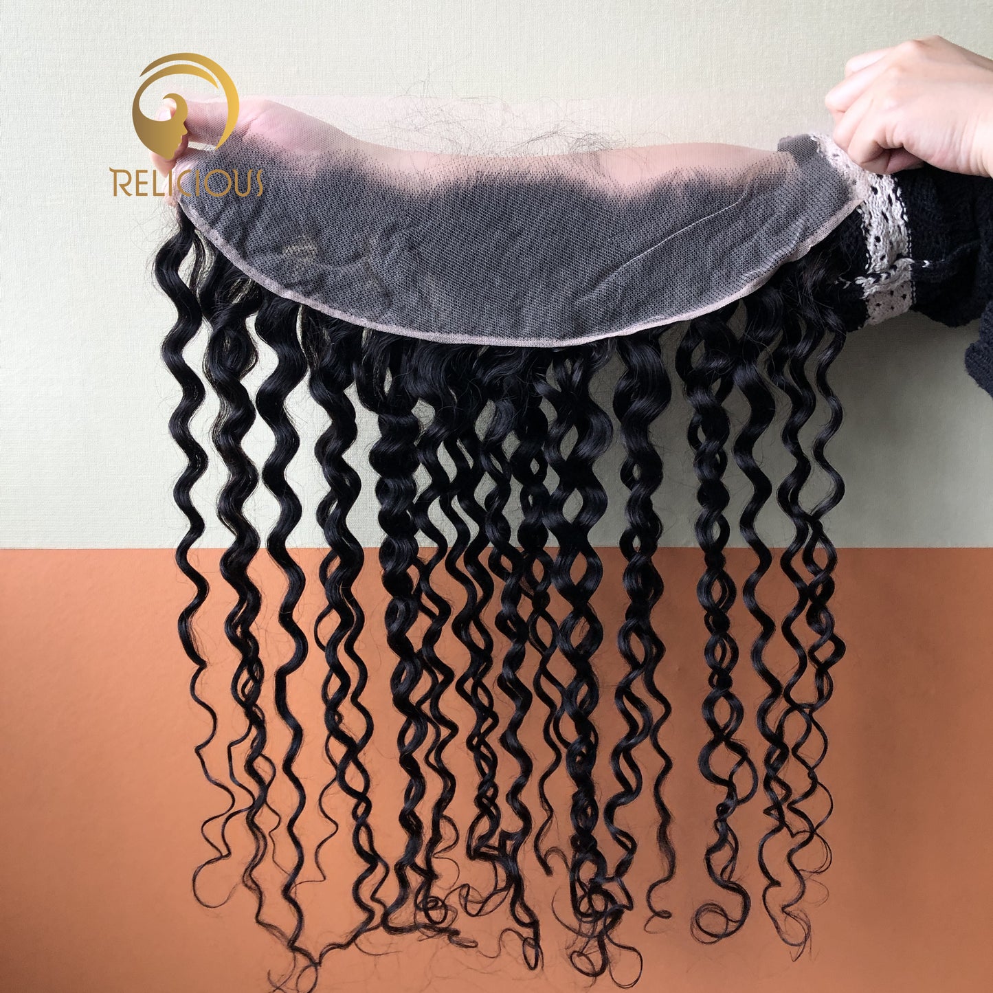 HD Italian Curly Lace Clsoure & Frontal