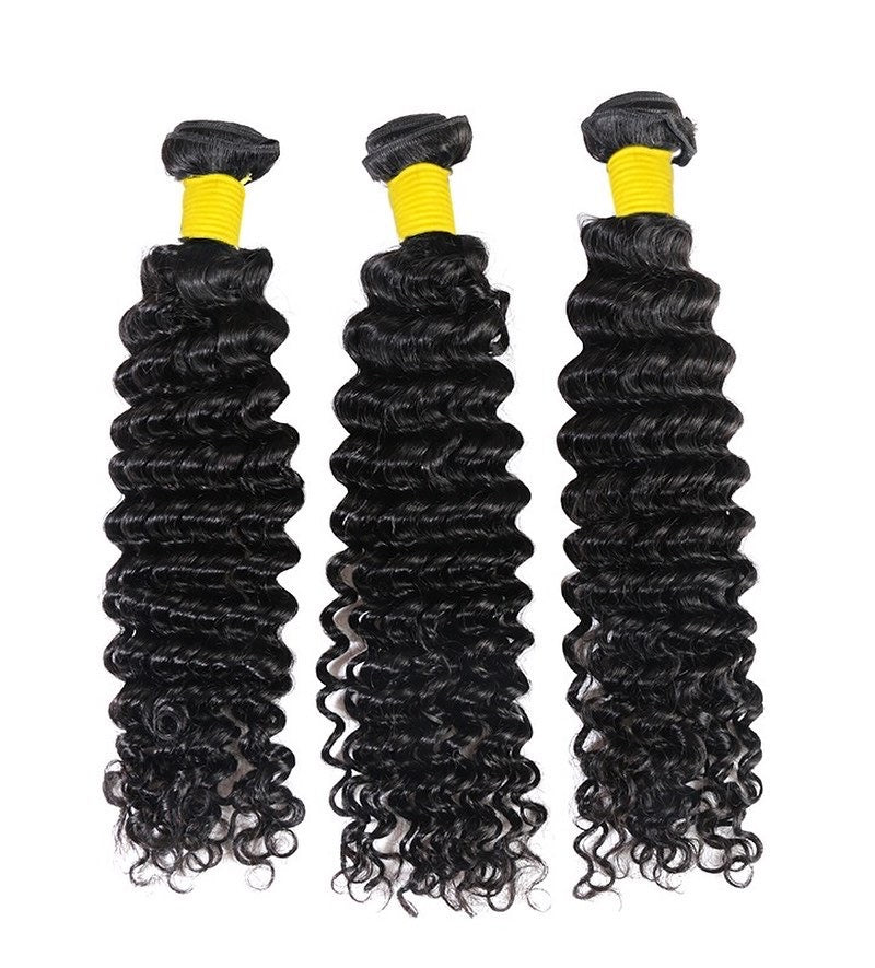 Top Virgin Hair Deep Wave Hair Extensions