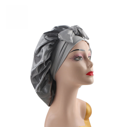 Bonnet with Elastic Straps