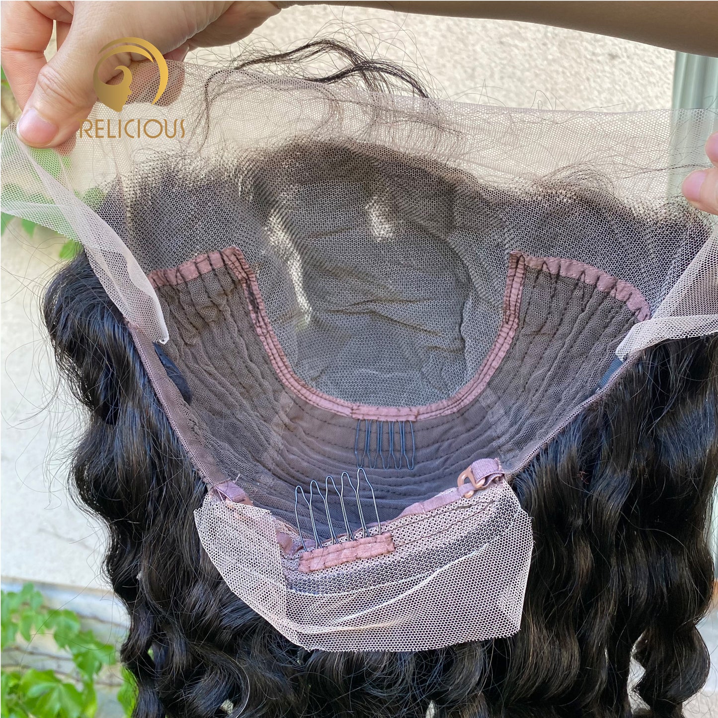 Lace Front Wig Deep wave 150% Density