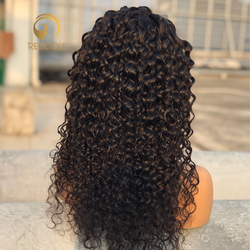 Italian Curly Wig 180% Density