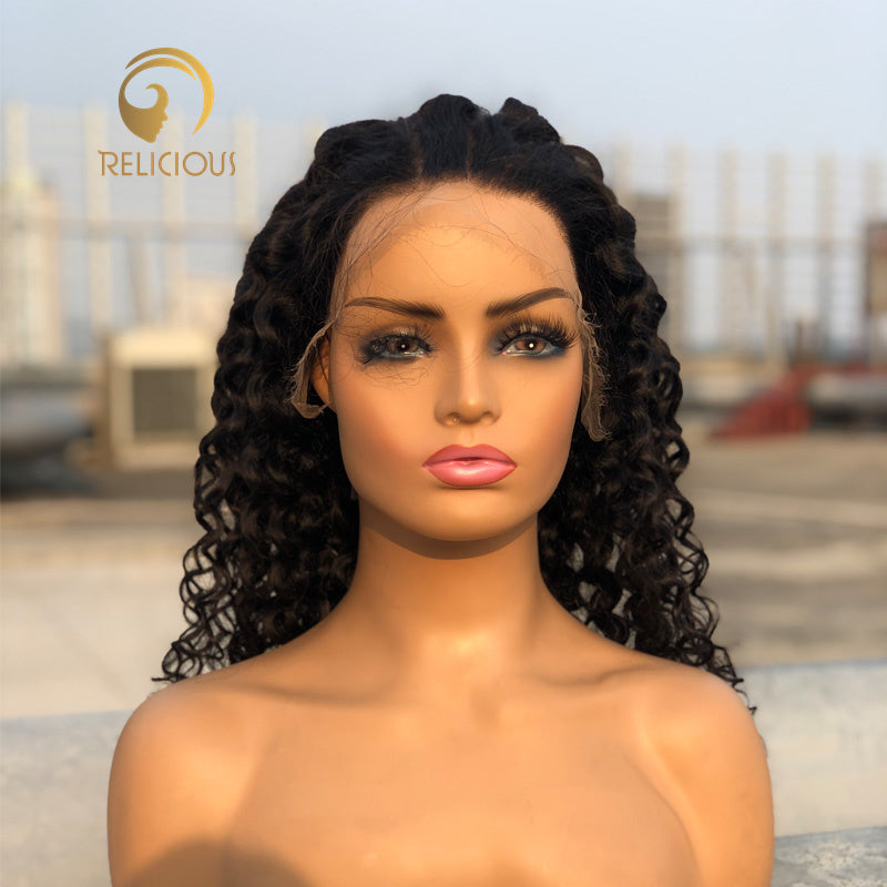 Italian Curly Wig 180% Density